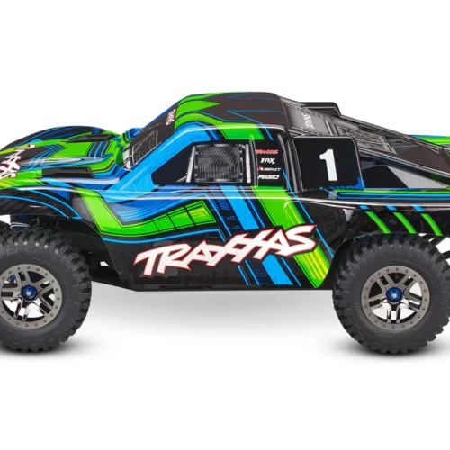 68277-4-Slash-4x4-ultimate-Side-Left-RGB-GREEN Traxxas slash 4x4
