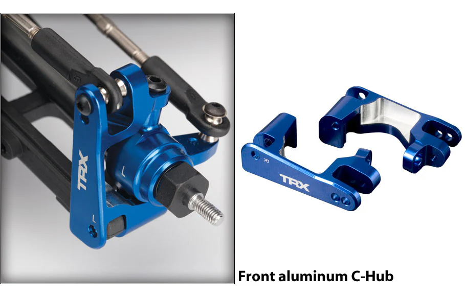 6832X-aluminum-C-hub_6804L-6807L Traxxas slash 4x4