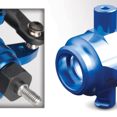 6837X-alum-steer-block-6804L-6807L Traxxas slash 4x4