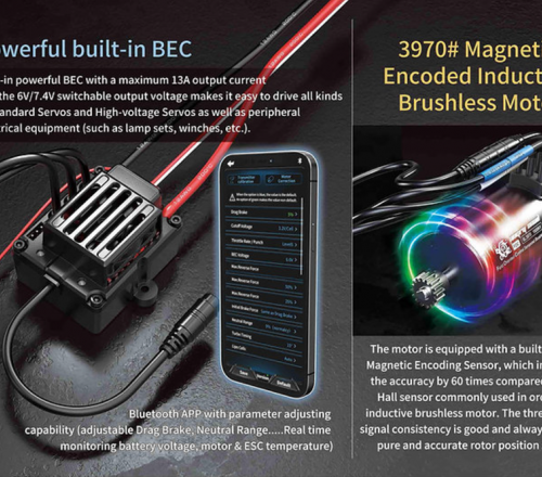 MJX-Hyper-Go-H8H-3 MJX Hyper Go H8H V2 Defender All Rock Brushless 1:8th Scale Crawler