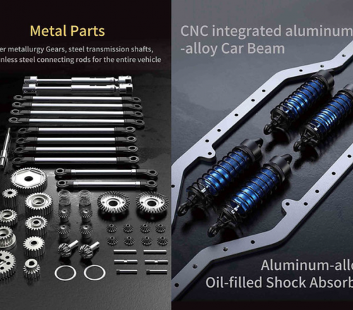 MJX-Hyper-Go-H8H-5 MJX Hyper Go H8H V2 Defender All Rock Brushless 1:8th Scale Crawler