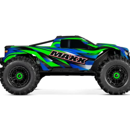 tra89086-4-grn_1 Traxxas Maxx WideMaxx 1/10 Brushless RTR 4WD Monster Truck (Green) w/TQi 2.4GHz Radio & TSM