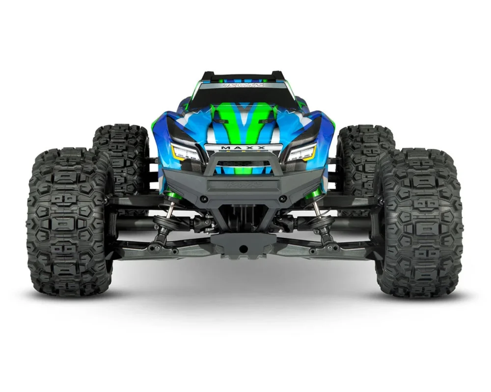 tra89086-4-grn_2 Traxxas Maxx WideMaxx 1/10 Brushless RTR 4WD Monster Truck (Green) w/TQi 2.4GHz Radio & TSM