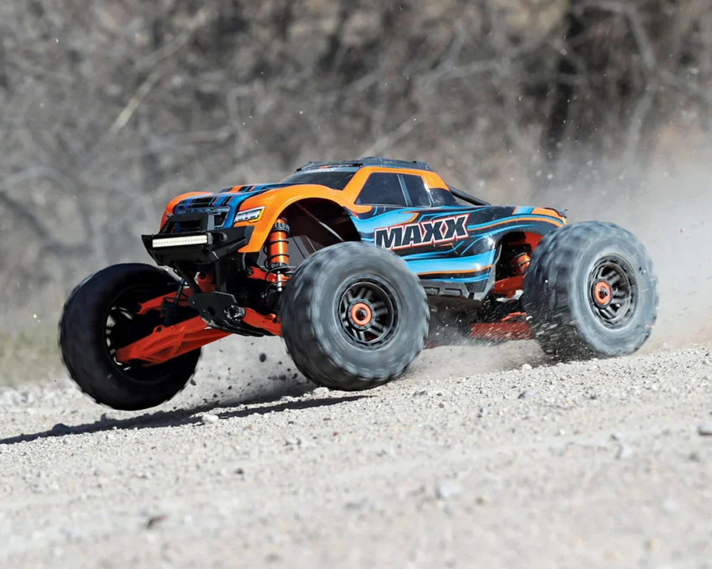 tra89086-4-grn_3 Traxxas Maxx WideMaxx 1/10 Brushless RTR 4WD Monster Truck (Green) w/TQi 2.4GHz Radio & TSM