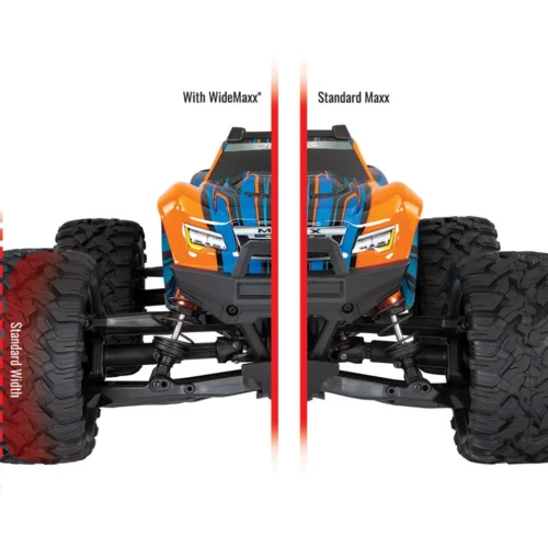 tra89086-4-grn_7 Traxxas Maxx WideMaxx 1/10 Brushless RTR 4WD Monster Truck (Green) w/TQi 2.4GHz Radio & TSM